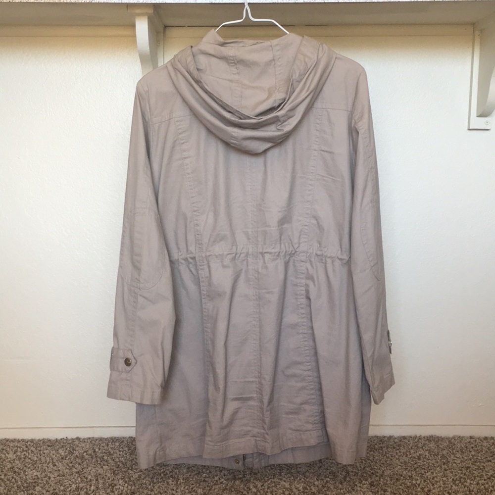 ❌ SOLD❌lined beige utility jacket🎀 - Picture 2 of 8
